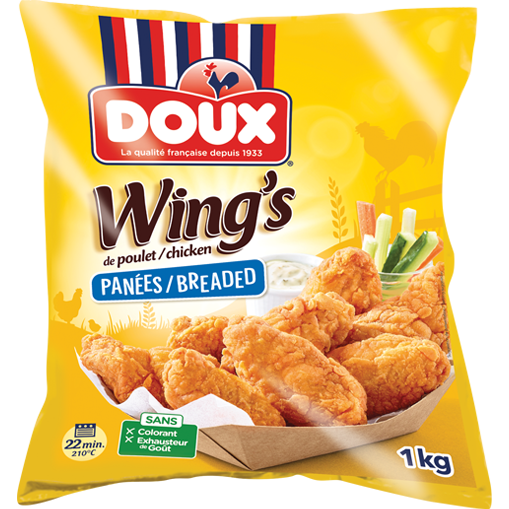 Doux Breaded Chicken Wings