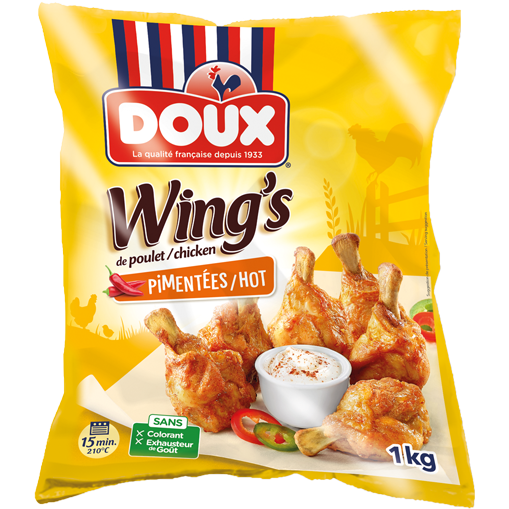 Doux Spicy Breaded Chicken Wings